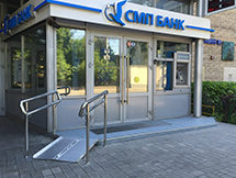 СМП Банк, г. Москва - мобильный пандус и ограждения (2)